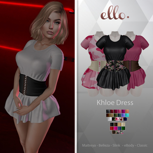 ello. Khloe Dress