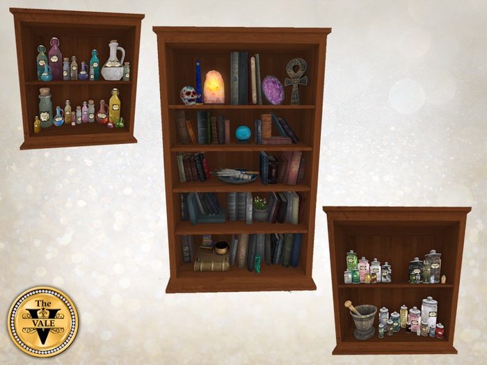 The Vale - Witchy Shelf Set Delivery HUD