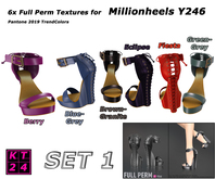 K24T://  6x Full Perm Textures. for Millionheels Y 246 Set 1 +B