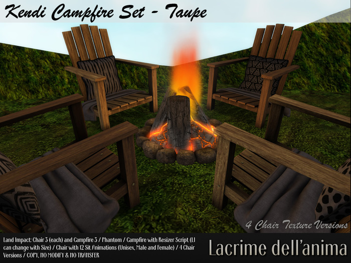(BOX) Kendi Campfire Set - Taupe