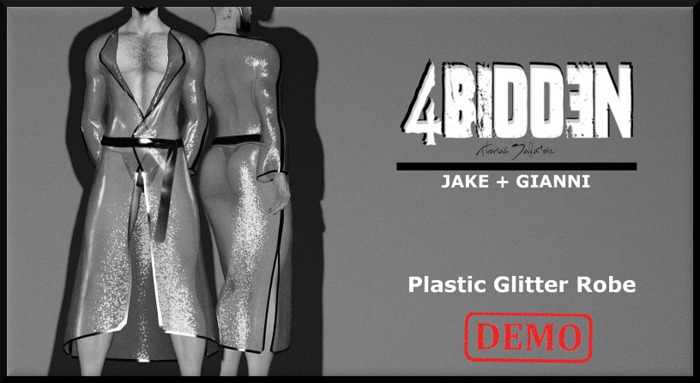 .::4BIDDEN::. Plastic Glitter Robe DEMO