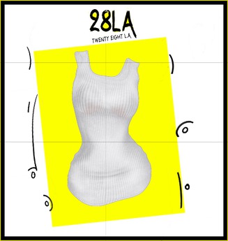 Second Life Marketplace - 28LA. White Wife Beater[Add Me]