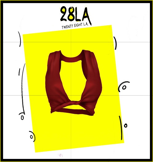 28LA. Ariel Top RED
