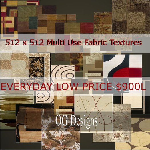 OG Designs - 20 Upholstery Textures