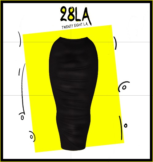 28LA. Ariel Skirt BLACK [Add Me]