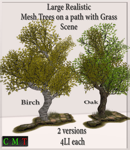 Realistic Tree Scene (Large)