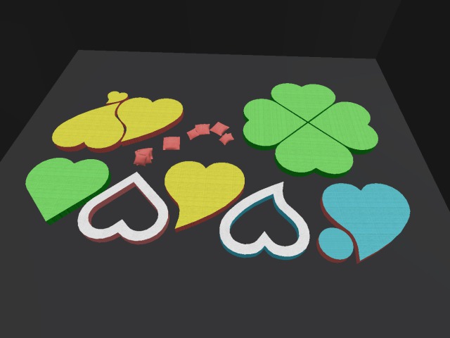 HEART set - Building pack - FULL PERM