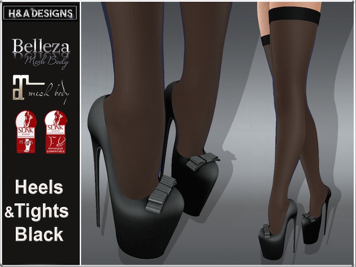 [H&A Designs]-Heels & Tights Black_DEMO