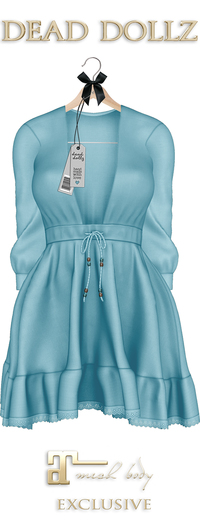 Dead Dollz - Raja Dress - Sky