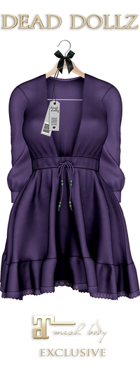 Dead Dollz - Raja Dress - Purple