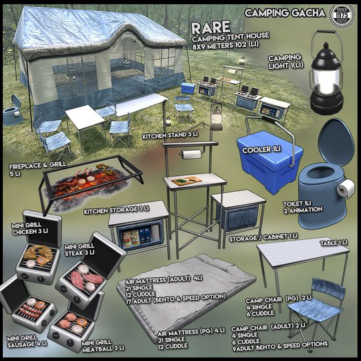 [Since1975] Camping Tent House RARE