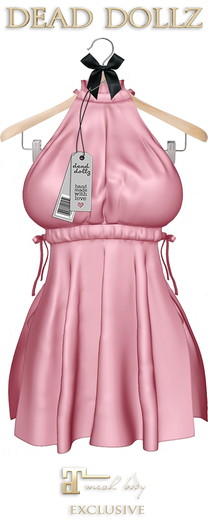 Dead Dollz - Mali Beach Robe - Pink
