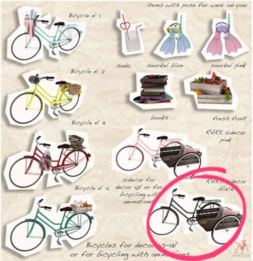 Tentacio | Summer evening | Sidecar black RARE