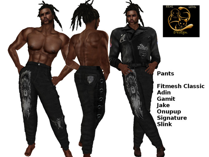[RG] Indian River Biker Jeans ManPants (Box)