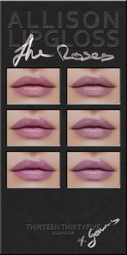 1335 x Genus - Allison Lipgloss The Roses (Unpacker)
