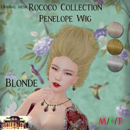 ~CdE~ Rococo Penelope BLONDE Wig