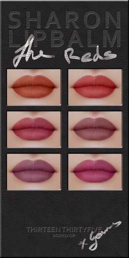 1335 X Genus - Sharon Lipbalm The Reds (Unpacker)