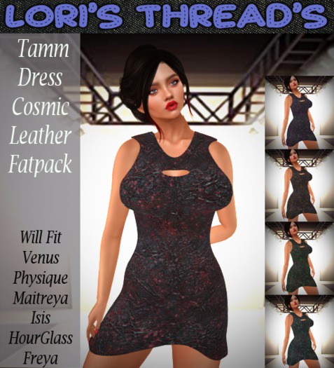 [L.T] Tamm Dress - Cosmic Leather Fatpack (Rezz Me)