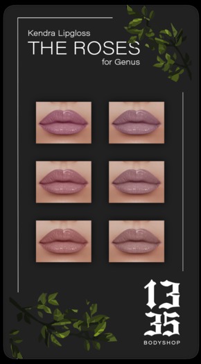 1335 x Genus - Kendra Lipgloss The Roses (Unpacker)