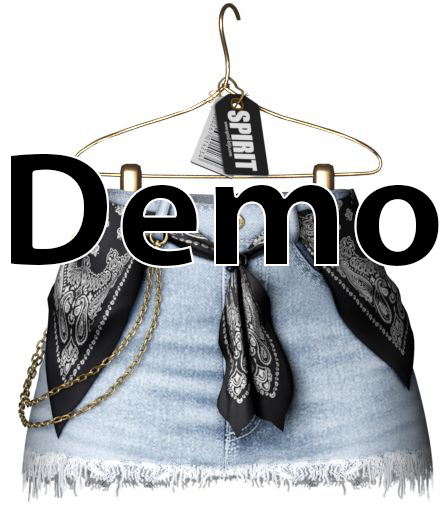 SPIRIT - Kit ripped skirt [DEMO]