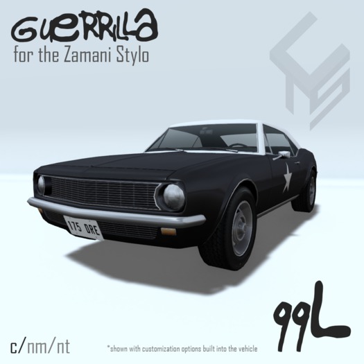 Guerilla Livery for the Zamani Stylo