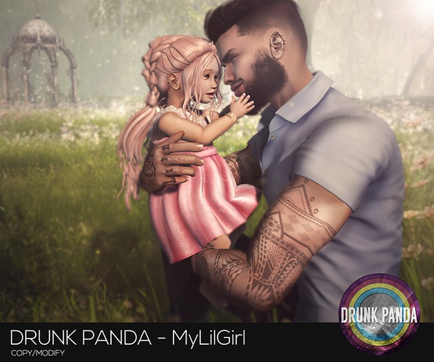 Drunk Panda - MyLilGirl - Family