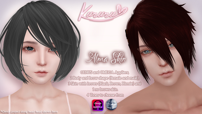 [KRR] Alma Skin GENUS/OMEGA (Pale)