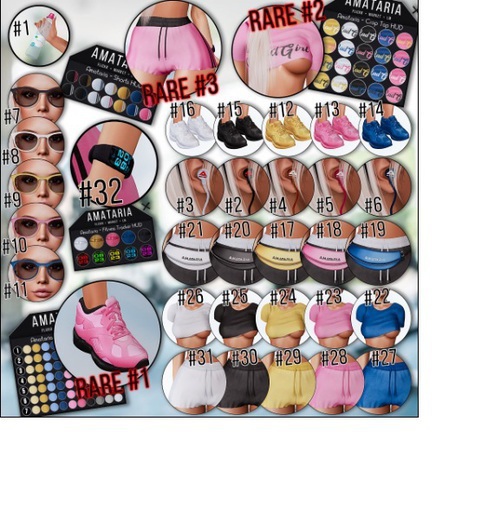 Amataria Gacha - Set "Chloe" - RARE #2