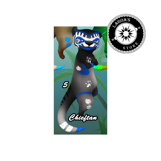 Lil' Fluffy Killers - Chieftan {5}SkinForCuriousCritters(BOXED)