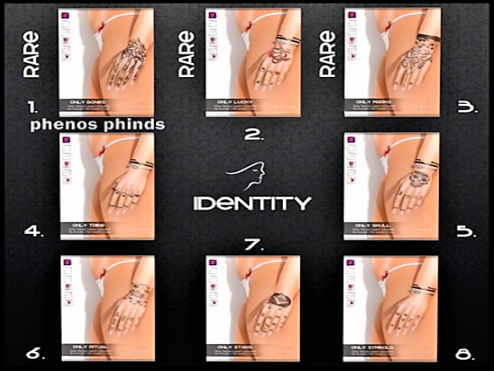 .Identity. Body Shop - #3 Only Marks RARE