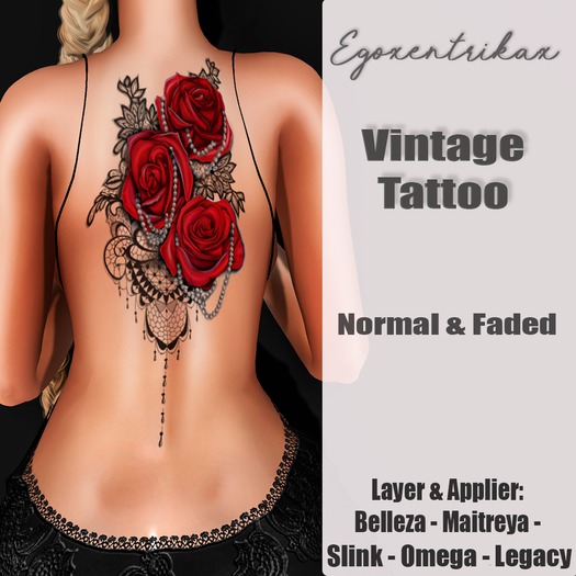 ::EGO - Vintage Tattoo:: Normal & Faded