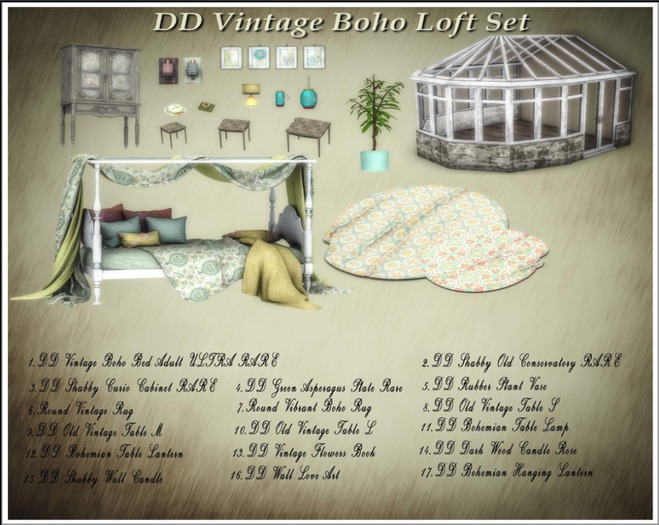 10.DD Old Vintage Table L Boxed