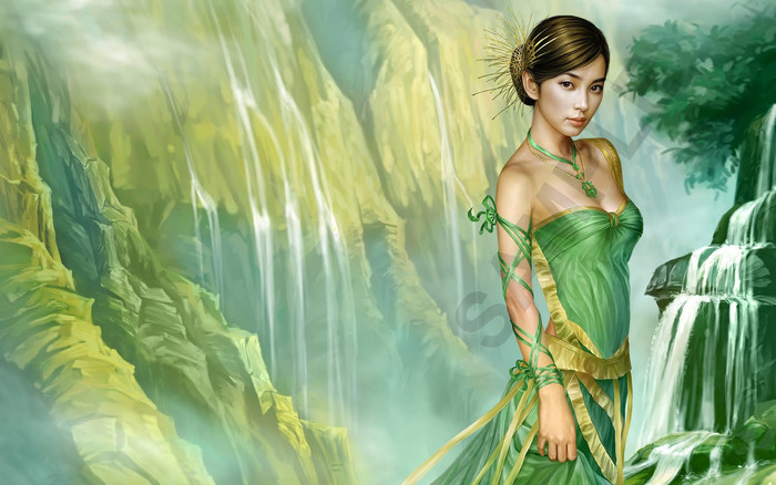 7. Fantasy Girl Picture/Texture