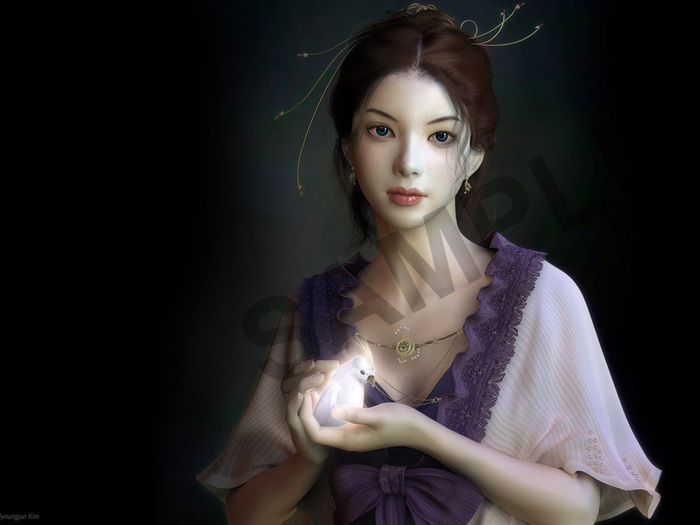 12. Fantasy Girl Picture / Texture