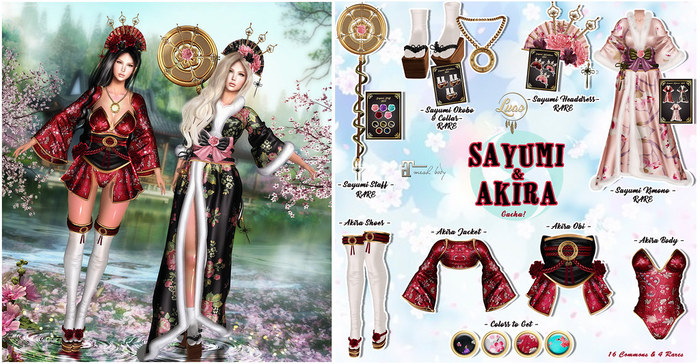 Luas Sayumi Okobo & Collar RARE