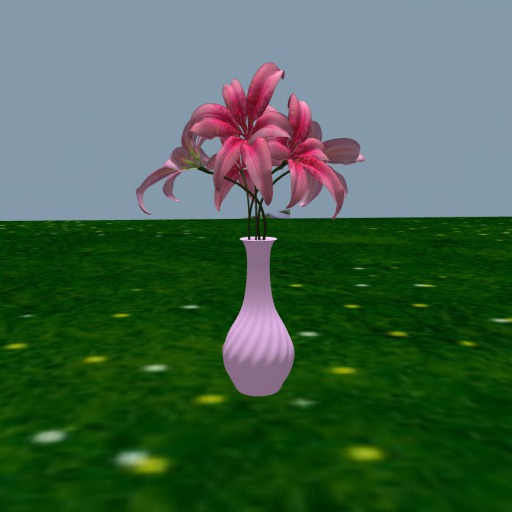 lily in a vase 1