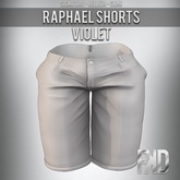 [FKD] RAPHAEL SHORTS WHITE