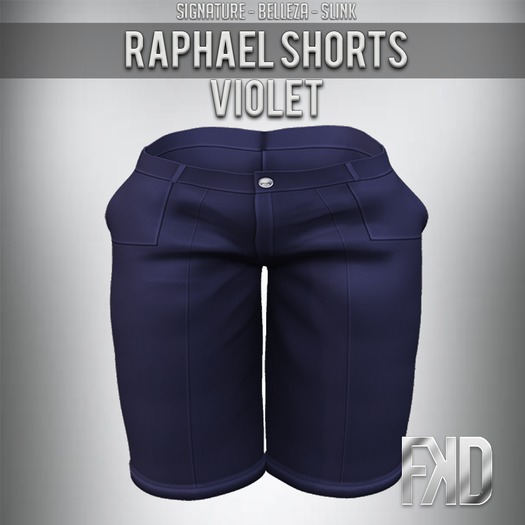 [FʞD] RAPHAEL SHORTS VIOLET
