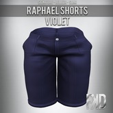 [FKD] RAPHAEL SHORTS VIOLET