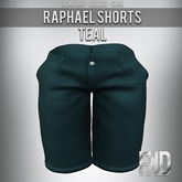 [FKD] RAPHAEL SHORTS TEAL