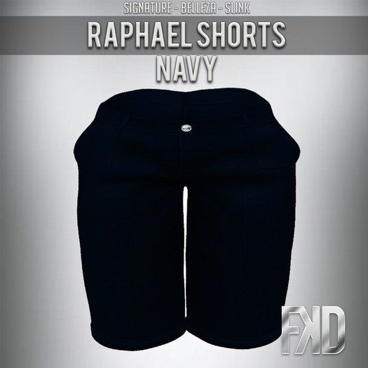 [FKD] RAPHAEL SHORTS NAVY