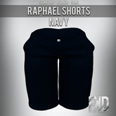 [FKD] RAPHAEL SHORTS NAVY