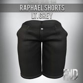 [FKD] RAPHAEL SHORTS LT GREY