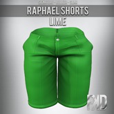 [FKD] RAPHAEL SHORTS LIME