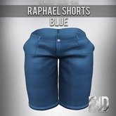 [FʞD] RAPHAEL SHORTS BLUE
