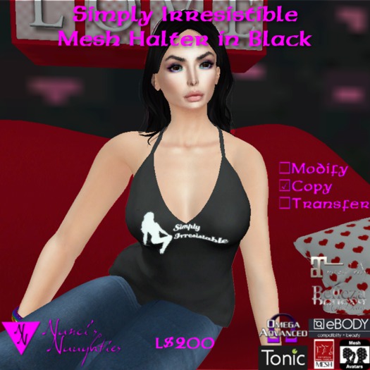 NN Simply Irresistible Halter - Black