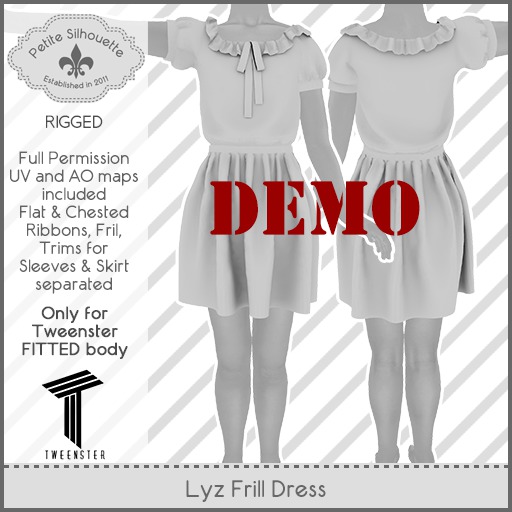 [PS] DEMO Full Perm Mesh Tweenster - Lyz
