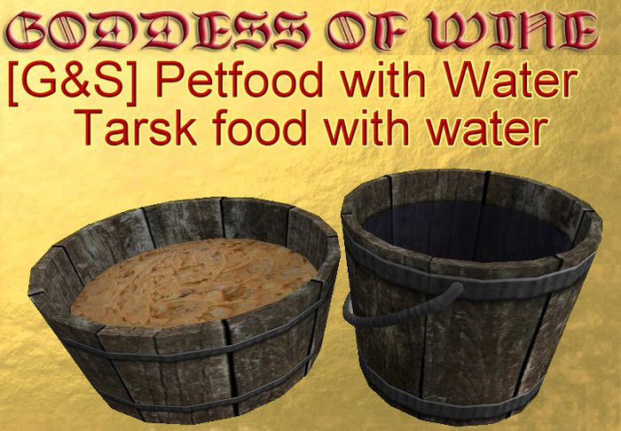 Second Life Marketplace - [G&S] Petfood with Water * Tarsk food with ...