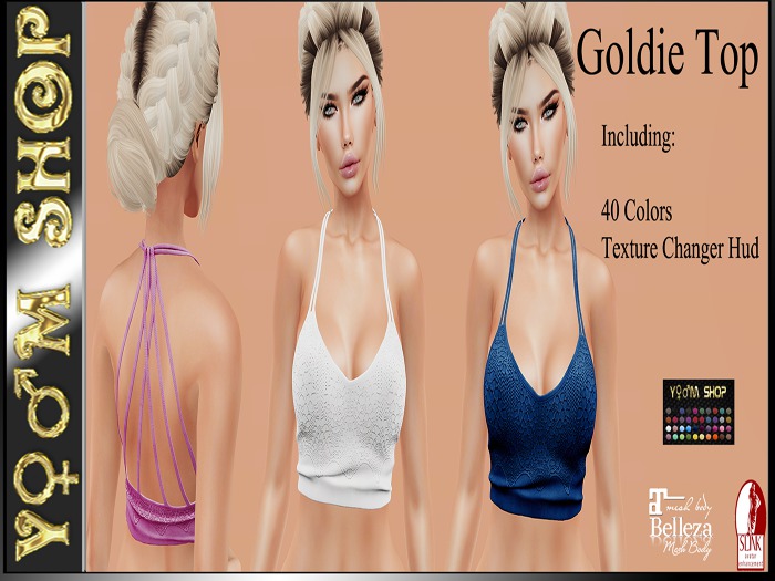 YM SHOP_Goldie Top