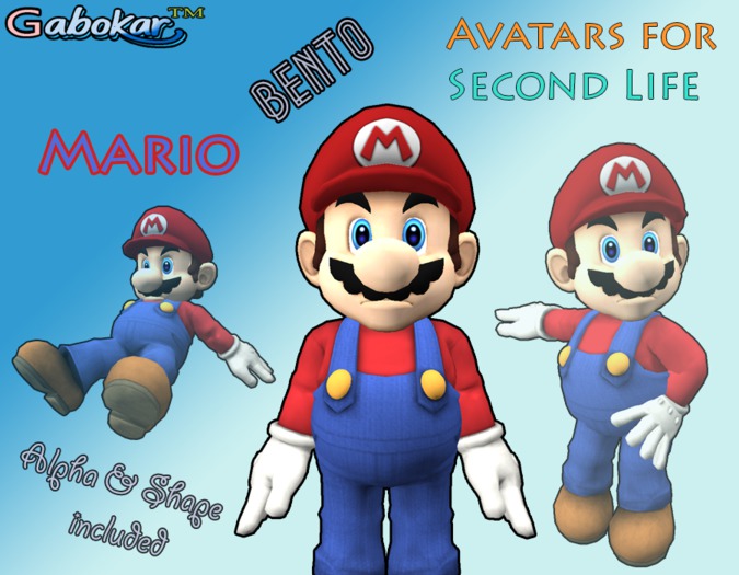 COMPLETE AVATAR - SUPER MARIO BROS (BENTO)